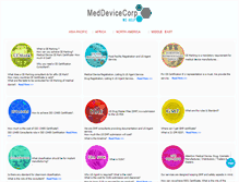 Tablet Screenshot of meddevicecorp.com